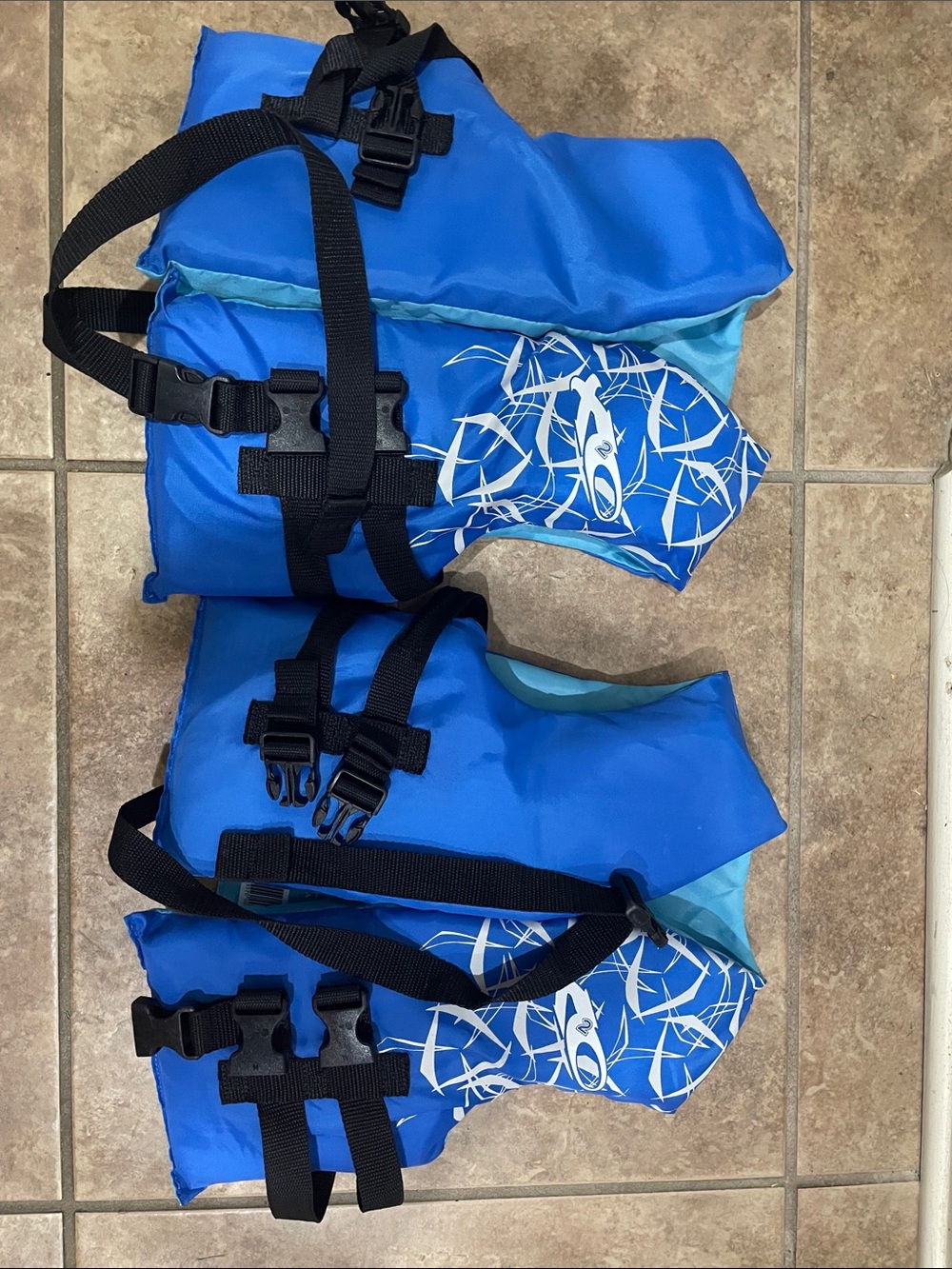 Blue Kids Life Vest - Youth Swim Jacket
